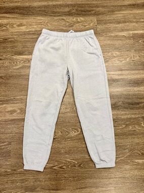 GAP Vintage Soft Gray Joggers Sweatpants Small Athleisure Cozy